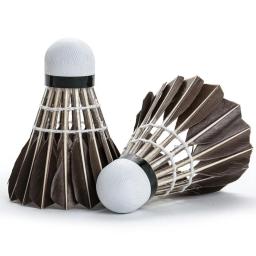 Profissional Estável Badminton Peteca, Pena Do Ganso Negro, Bola De Raquete, Treinamento Esportivo, 3 Pcs, 6 Pcs, 12Pcs - Image 2