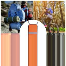 Laranja Caça Painel De Segurança, Alta Visibilidade, Mochila Capa, Acessórios Ao Ar Livre, Camping Engrenagem, Mochilas, Tendas, Persianas - Image 5