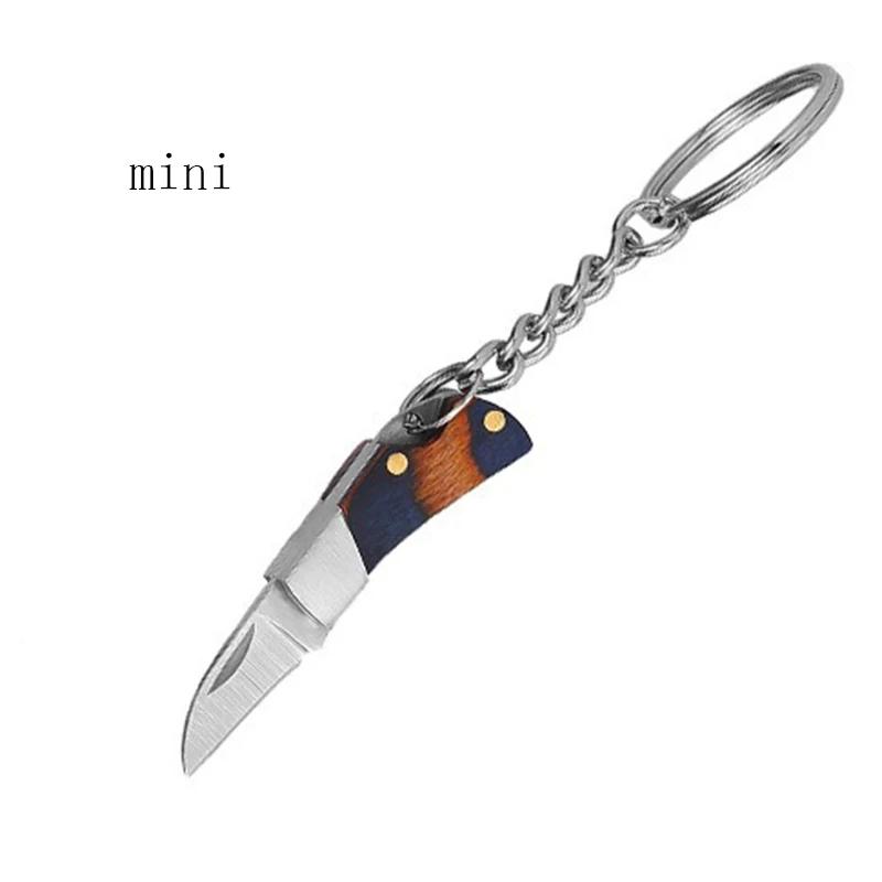 Portátil Folding Outdoor Camping Pocket Knife, churrasco cortador, facas de carne, Mini desembalar faca, 3 tamanhos, grande, médio e pequeno - Image 1