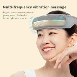Massagem de vibração elétrica, Compressa de aquecimento, Massagem de pressão de ar, Novo Bluetooth Music Massager - Image 4