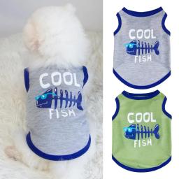 Regata para cães pequenos, Pet Vest com impressão de letras, Roupa fina para atividades ao ar livre, Verão, engraçado - Image 6