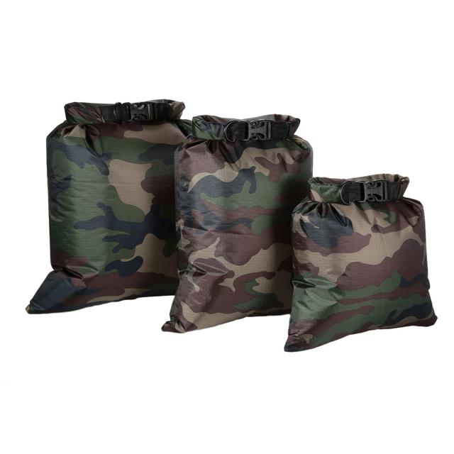Sacos Secos Ultraleves Impermeáveis para Camping e Caminhadas - Disponíveis em 3L, 5L e 8L, Pacote com 3 Unidades