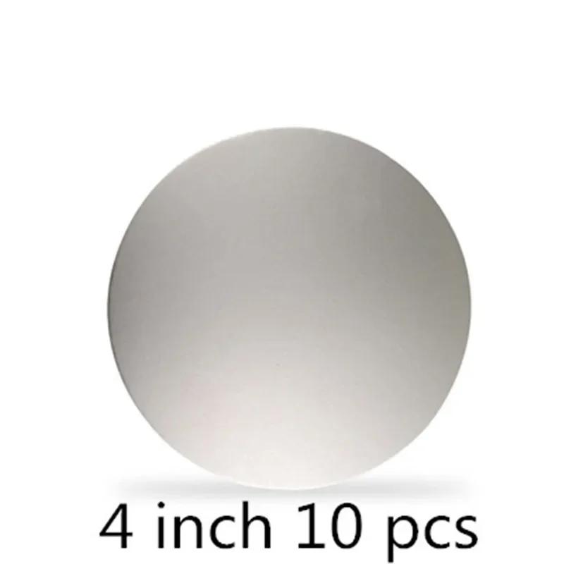 Round and Square Mousse Cake Boards, Food Grade Paper, Cozinha Baking Acessórios, Bandeja de Ouro, Bolo de Casamento Displays, Tapete de Ano Novo, 10 pcs - Image 1