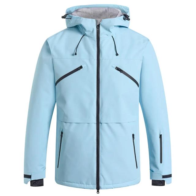 Terno de Esqui Feminino Impermeável e Respirável para Inverno