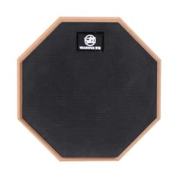 À prova de choque Dumb Drum Pad, Mute Pad Strike Prática Board, Borracha Natural Drum Pad, percussão Instrument acessórios, 8" - Image 1