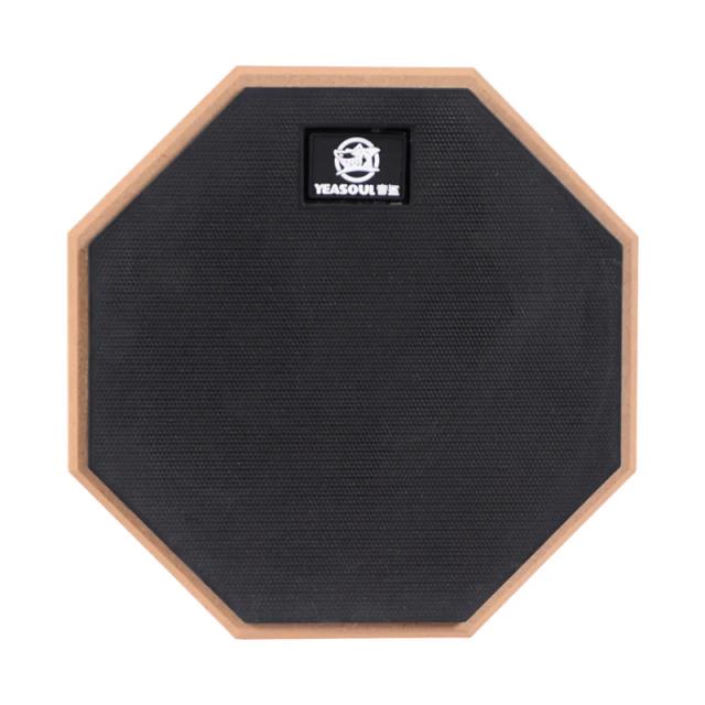 Piano de Percussão Dumb Drum Pad: Prático e Silencioso, 8" em Borracha Natural