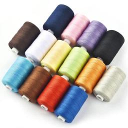 Linha de costura para Jeans Quilt, 100% poliéster, 300 m Spool, Costura manual, Linha grossa, durável 203, 300 m - Image 2