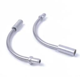 Macarrão de freio em alumínio para bicicleta, tubo curvo, guia de cabo, cabeça de borracha, mangueira de freio, peças de bicicleta, acessório mtb - Image 4