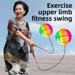 Nova bola de fitness quadrada brinquedo das crianças elástico perda de peso exercício idosos agitar bola playground saltando adulto salto bal - Image 2