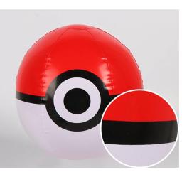 PVC Inflável Pokémon Beach Ball, Elf Vôlei Interativo Pai-Filho, Presente de Brinquedo Infantil, Presentes de Movimento Elástico, 16" - Image 6