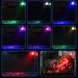 Luz LED subaquática com bateria para piscina e lagoa, luz impermeável para peixes - Image 5