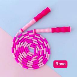 1pc criativo macio tpu contas pular corda de náilon pular corda para adultos crianças esporte indoor treino mantendo equipamentos de treinamento de fitness - Image 6