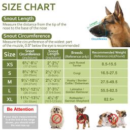 Ajustável respirável Pet Dog Muzzles, tampa da boca, Anti Bark, mordida malha, máscara para cães - Image 6