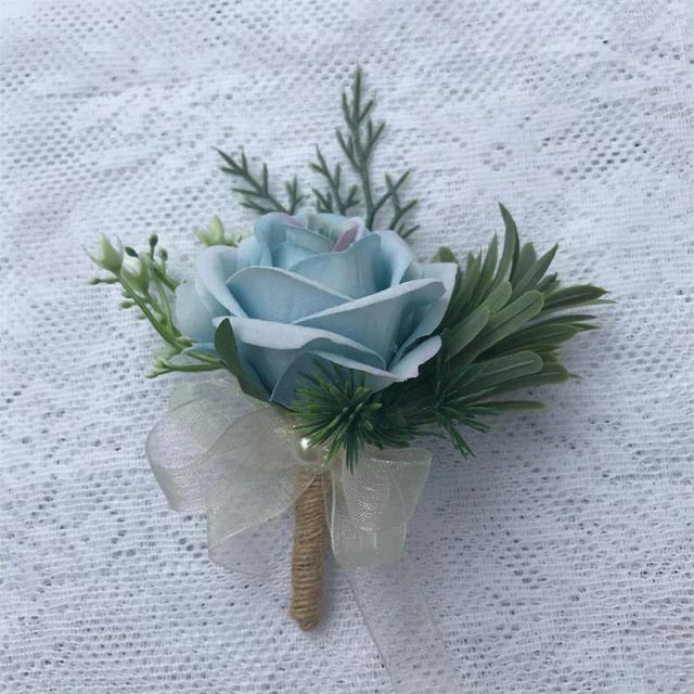 Pulseira de Pérolas Imitadas para Casamento, Corsage, Bottoniere e Acessórios para Noivas e Madrinhas