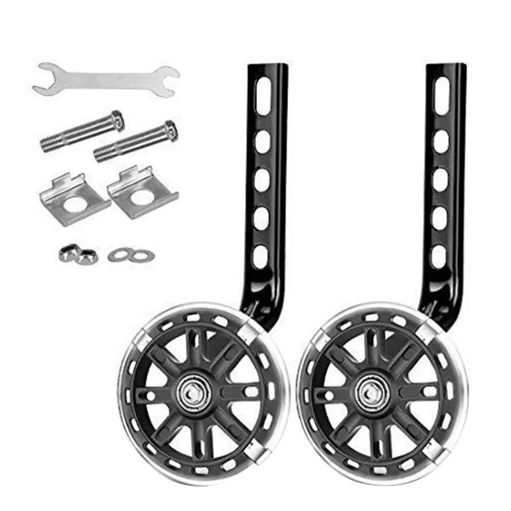 Rodas de treinamento de equilíbrio ajustáveis para crianças, estabilizadores de ciclismo duráveis, rodas laterais de bicicleta para crianças, 12-20 - Image 1