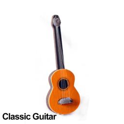 Dollhouse Acessórios com microfone para boneca em miniatura, instrumentos musicais, trompete, violino, guitarra, modelo piano, bateria, escala 1/12 - Image 6