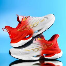 Sapatos esportivos masculinos unissex tênis de atletismo de alta qualidade tênis de corrida anti-deslizamento leve caminhada calçado de corrida 2024 novo - Image 3