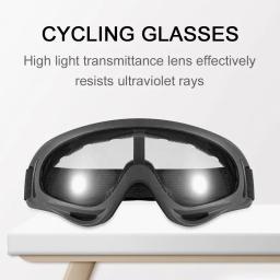 Dustproof óculos de proteção para esportes ao ar livre, Windproof Ski Goggles, Snowboard Eyewear, Moto Ciclismo, Inverno - Image 5