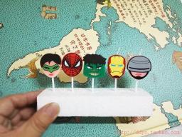 Cartoon Hero Birthday Vela, Bolo De Animação Decorar, Robos, Avatar, Anime, Personagem de desenho animado - Image 2