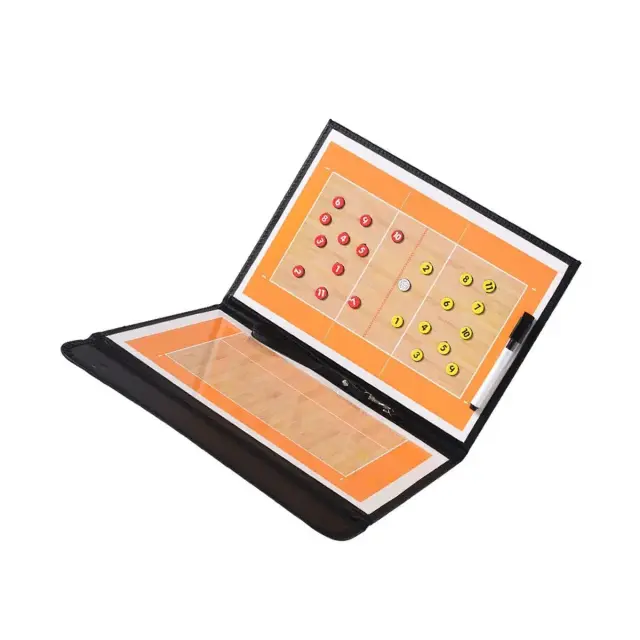 Kit de Placa Magnética para Treinamento de Voleibol com Clipboard e Acessórios Essenciais