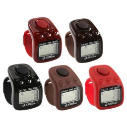 Mão Finger Clicker para Descompressão, Contador Numérico, Contagem Manual, Temporizador de Futebol, Carregamento USB - Image 1