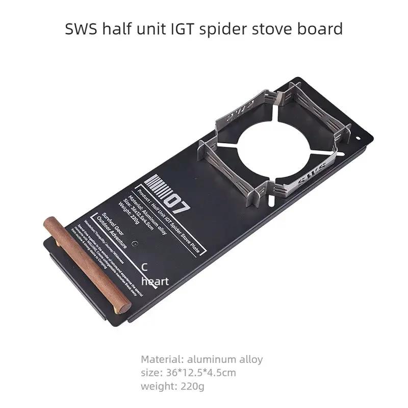 WELLHIKE Outdoor SWS Yunchi 5 unidades IGT Mesa dobrável multifuncional de liga de alumínio com altura ajustável - Image 1