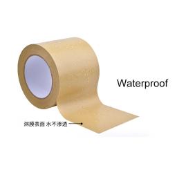 Fita De Papel Kraft Marrom, Selagem Forte, Auto Mascaramento, Montagem De Moldura De Foto, Embalagem, Tearable, 23m Rolls - Image 3
