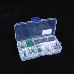 Tactical Airsoft Revista Flúor Borracha O Anel Set, Verde Anel De Silicone Plana, Junta De Vedação, Válvula De Gás Chave para GBB Gloc 17 19 P1 - Image 3