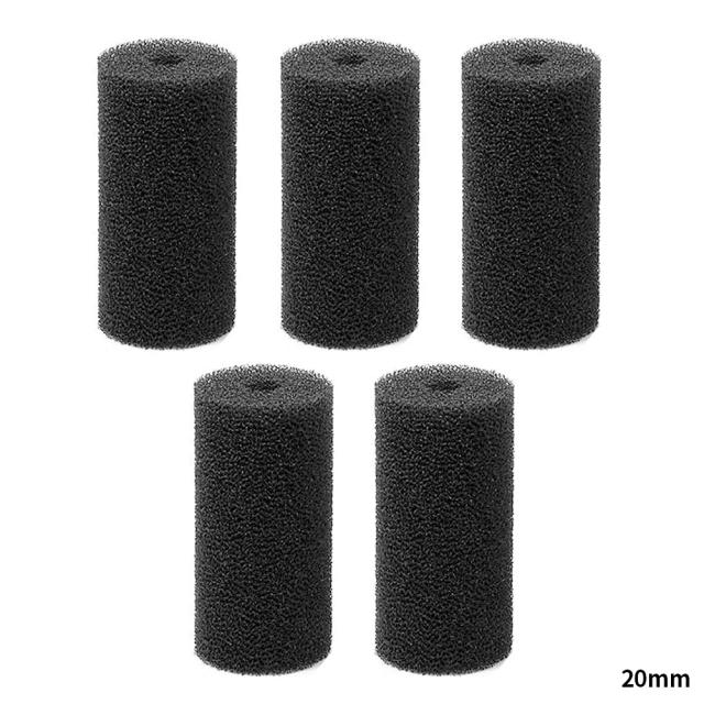 Cartucho de Esponja Bioquímica para Aquário com Pré-Filtro de Água - Conjunto com 5 Peças de Substituição para Tanques de Peixes