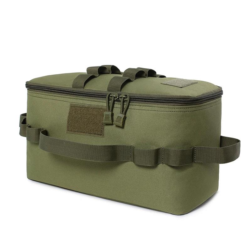 Outdoor Camping Gás Tank Storage Bag Grande Capacidade Ground Nail Tool Bag Gás Canister Piquenique Panelas Utensílios Kit Bag - Image 1