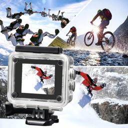 Câmera de esportes ao ar livre impermeável, mergulho Bike Recorder, panorâmica HD Screen, Mini Multi-Function Car Recorder,DV, 2" - Image 3
