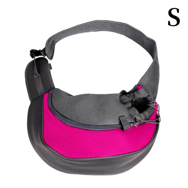 Bolsa de Transporte para Pets com Bolso Pequeno, Portátil e Respirável, Ideal para Viagens com Cães e Gatos