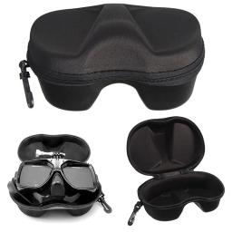 Snorkel Mergulho Óculos Caixa De Armazenamento EVA Multifunções Face Cover, Snorkel Zipper Case, Scuba Snorkeling Set, Natação Subaquática, 1Pc, Novo - Image 2