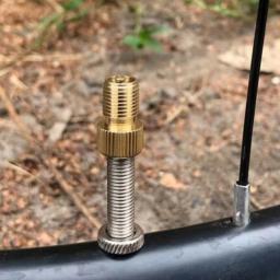 Adaptador de válvula de pneu de bicicleta, clipe de bomba, braçadeira de bico, mandril de ar, conversor de bomba, mountain bike, acessórios de roda de moto - Image 6