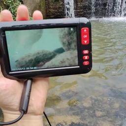 Localizador portátil da profundidade dos peixes com pacote integrado, câmera subaquática HD, câmera de pesca 70 °, 1080p, 4.3 Polegada, LCD - Image 5