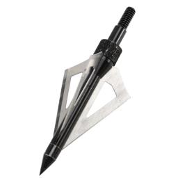 Metal Arrowhead Arrows para Besta e Arco Composto, Caça Tiro com Arco, 100 Grãos, 3 Lâminas, Compatível, 18 Pcs - Image 2