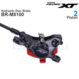 Shimano deore xt m8100 freio a disco hidráulico 2 pistão BL-M8100 alavanca de freio BR-M8100 pinça de freio peças originais - Image 4