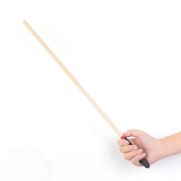 50cm de madeira maciça equitação colheita equestre flogger espancamento chicote role play treinamento vara para equitação - Image 6