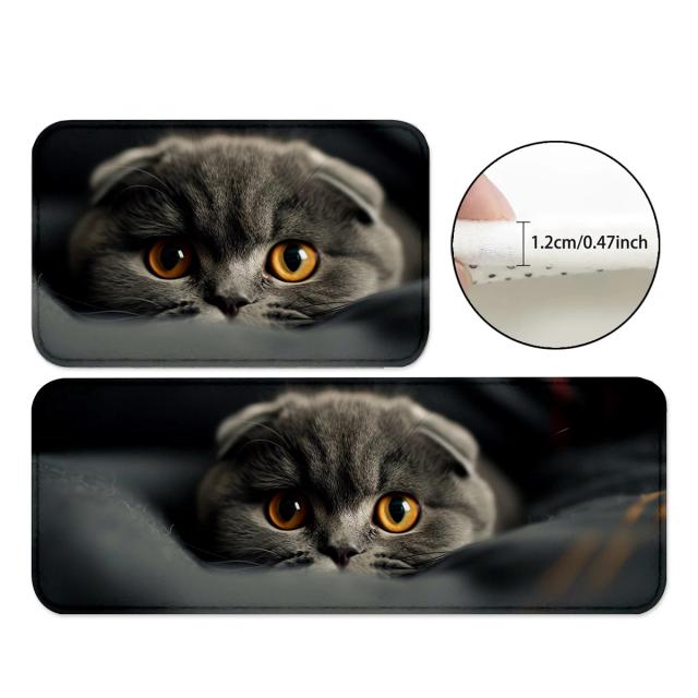 Tapetes Antiderrapantes e Absorventes para Gatos: Ideal para Jogos, Salas de Aula, Banheiros, Mesas de Jantar e Cozinhas