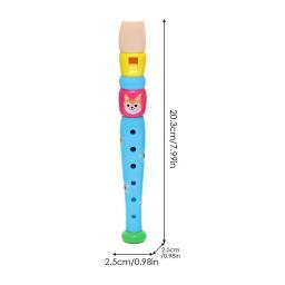 Flauta pequena para crianças, instrumento musical, educação precoce, música som brinquedos, aprendendo ritmo, criança - Image 6