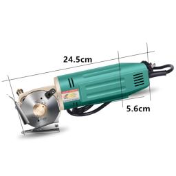 Tesoura Elétrica De Tecido, Lâmina Rotativa, Ferramenta De Tecido, Kit De Cortador De Tecido De Couro, Serra De Corte, Dropshipping, 110V, 220V - Image 2