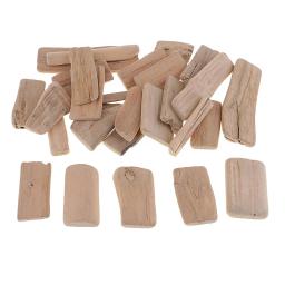 Peças De Artesanato De Driftwood Fatia De Madeira, Decoração De Enchimento De Vaso, Artesanato DIY, 250g - Image 1