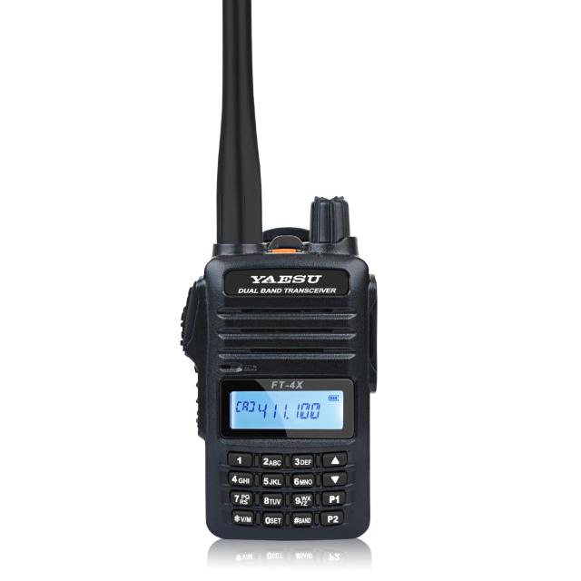 Walkie Talkie Yaesu FT-4XR VHF/UHF Transceptor Portátil FM Banda Dupla 5W