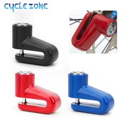 Anti-Roubo Freio a Disco de Bicicleta, Scooter Elétrico, Mountain Road Bike, Cadeado com 2 Chaves, Roda, MTB - Image 1