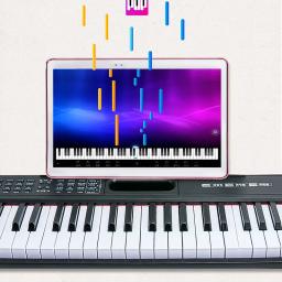 Profissional teclado musical piano crianças controlador portátil instrumentos musicais teclado piano infantil órgão eletrônico - Image 2