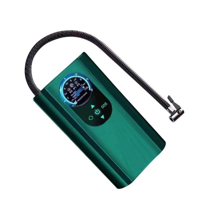 Compressor Portátil Digital Sem Fio Xiaomi para Inflar Pneus de Carros, Bicicletas e Motocicletas