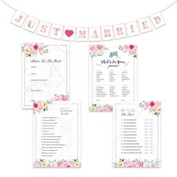 Kit De Cartões De Jogo De Noiva, Chuveiro De Noiva Divertido E Interativo, Festa De Aniversário De Noivado De Casamento, 20Pcs - Image 2