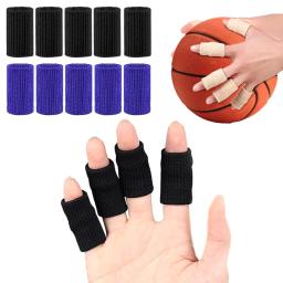 Fita elástica respirável do dedo, suporte das mangas do dedo, protetor da cinta do polegar, basquetebol, tênis, grilo, badminton, 10pcs por o jogo - Image 2