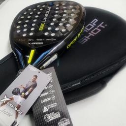 Raquete De Padel De Tênis De Pá, série Portátil Palas, placa De Fibra De Carbono De 3 Camadas, rosto De EVA - Image 5
