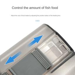 Alimentador automático do tanque de peixes do aquário, App sem fio do telefone esperto, orador inteligente, controle remoto, sincronismo, WiFi, alimentação dos peixes - Image 3